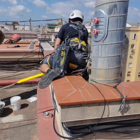 Trabajos verticale!! Sellado de juntas